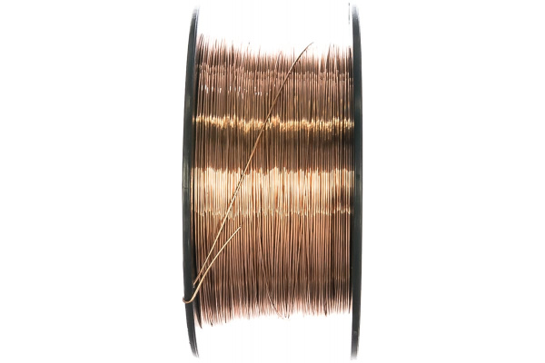 Проволока сварочная омедненная (0.6 мм; 0.8 кг) BlueWeld 802132