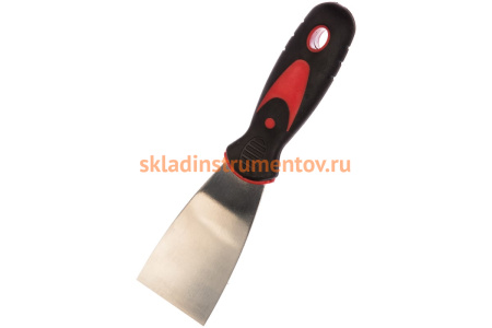 Шпатель из нержавеющей стали КЕДР ПРОФИ 50мм, двухкомпонентная ручка 041-0050 26226