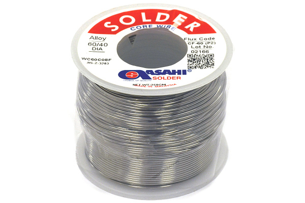 Припой (0.6 мм, 0.25 кг, Sn60/Pb40, CF60 флюс RA) ASAHI 00-00004397 Припой (0.6 мм, 0.25 кг, Sn60/Pb40, CF60 флюс RA) ASAHI 00-00004397