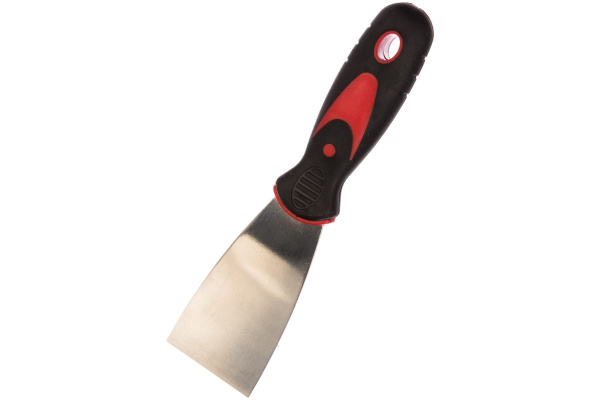 Шпатель из нержавеющей стали КЕДР ПРОФИ 50мм, двухкомпонентная ручка 041-0050 26226