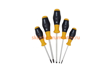 Набор отверток Felo SL/PZ, 5 шт 90095148