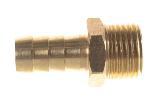 Штуцер пневматический (1/2"M - елочка 12 мм) ЭВРИКА ER-MH08/08