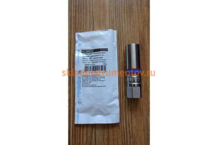 Свечная шестигранная головка 3/8", 16мм, магнитный фиксатор KING TONY 366516