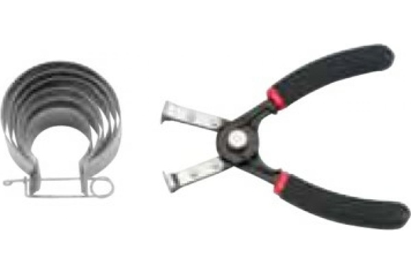 Набор для сжима маслосъёмных колец мототехники 8 предметов FORCE 62005