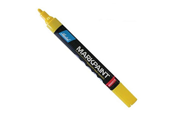 Маркер-краска по металлу Markal Markpaint, желтый 97521