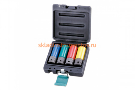 Набор головок глубоких ударных 1/2", 4 предмета AIST 4508104M 00-00020034