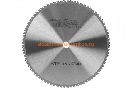 Диск пильный ТСТ по аллюминию (355х25.4 мм) MESSER 10-40-360