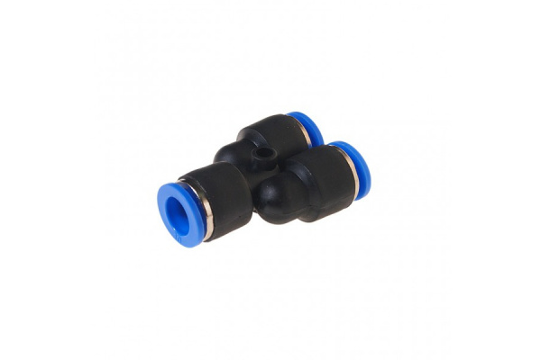 Фитинг Y-образный 10 мм для пластиковых трубок ROCKFORCE RF-SPY10