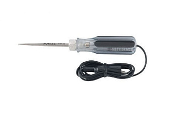Пробник напряжения 6-12-24В /~/,клипс на проводе, шило FORCE 88432