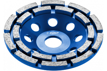 Чашка алмазная двухрядная 125 мм ЗУБР Профессионал, 33372-125