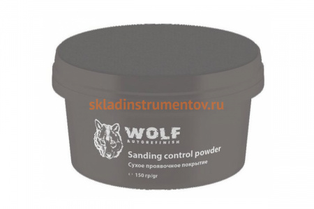 Сухое проявочное покрытие Wolf черное, 150 г 921.0150