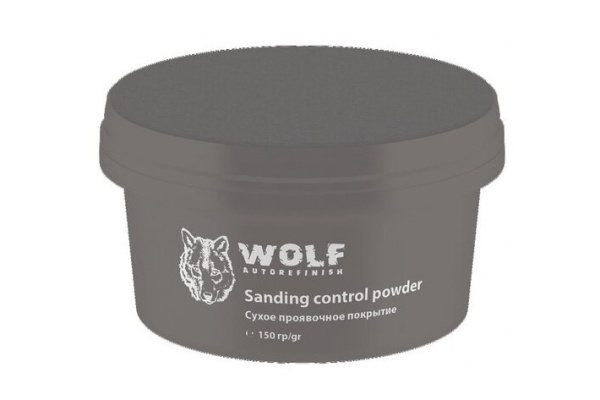 Сухое проявочное покрытие Wolf черное, 150 г 921.0150