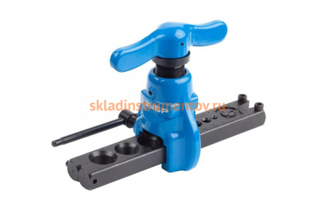 Развальцовка Зубр ЭКСПЕРТ эксцентриковая, для труб из цветных металлов с толщиной стенки до 1мм,6,8,10,12,14,15,16,18мм 23611-18