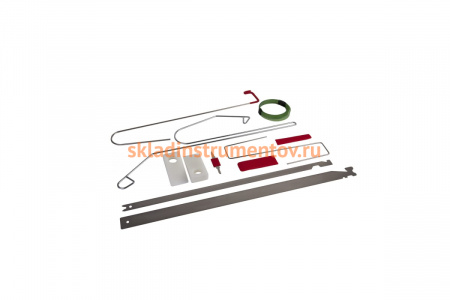 Универсальный набор пластин, крюков и захватов для отпирания автомобилей WIEDERKRAFT WDK-65263