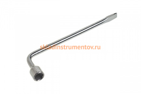 Баллонный ключ РемоКолор Г-образный с лопаткой, 17 мм , 59-2-317