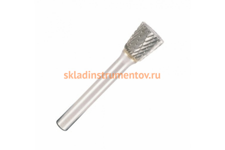 Бор-фреза форма N перевернутый конус (9.6x10 мм, хвостовик 6 мм) D.BOR 9F-23096K02D