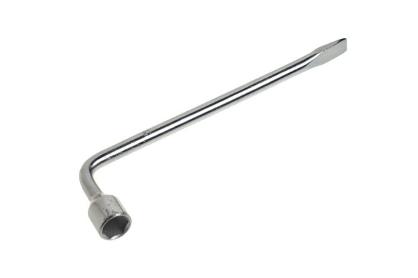 Баллонный ключ РемоКолор Г-образный с лопаткой, 17 мм , 59-2-317