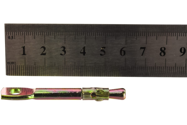 Потолочный анкер Зубр желтопассивированный, 6,0x60мм, ТФ6, 2шт 4-302856-06-060