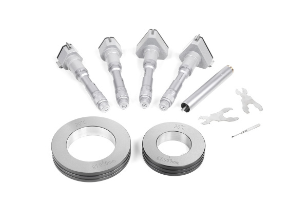 Набор микрометрических нутромеров Micron 3-точ. 50-100 0,005 у/к МИК 129484