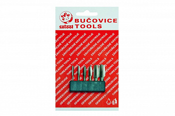 Набор метчиков-бит Bucovice Tools BIT1 M3-M10, HSS 948110