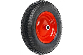 Колесо с симметричной  металлической ступицей (380 мм; 20 мм; литое; вспененный полиуретан) 4 80/4 00-8 ВИНКО MFK-TORG PU1030 12