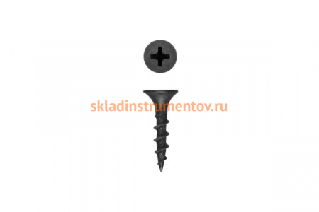 Фосфатированный саморез с крупной резьбой Зубр по дереву, PH2, 3,5 x 32 мм, 900 шт 300032-35-032