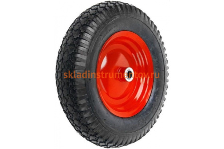 Колесо с симметричной  металлической ступицей (380 мм; 20 мм; литое; вспененный полиуретан) 4 80/4 00-8 ВИНКО MFK-TORG PU1030 12
