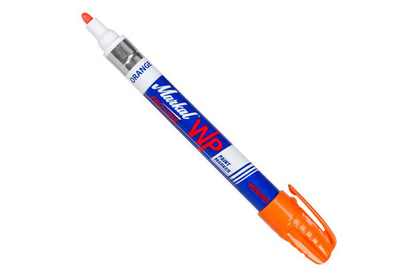 Маркер для мокрых поверхностей Markal Pro-Line WP, 3 мм, оранжевый 96936