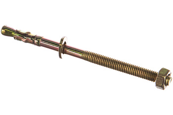 Клиновой анкер Зубр М6 x 95 мм, 100 шт, желтопассивированный 302032-06-095