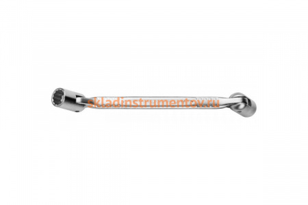 Шарнирный двухсторонний ключ KRAFTOOL Cr-V, 18x19мм 27210-18-19