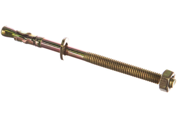 Клиновой анкер Зубр М6 x 95 мм, 100 шт, желтопассивированный 302032-06-095