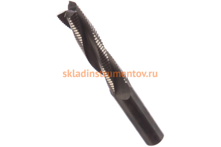 Фреза спиральная монолитная (12x52x100 мм; S 12 мм; RH; Z3R) по дереву CMT 195.122.11