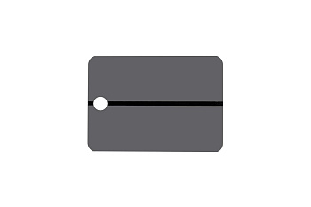 Пластины металлические для тест-напыла Wolf  темно-серая, 20 шт. 920.0020