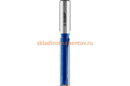 Фреза пазовая прямая с нижними подрезателями ПРОФЕССИОНАЛ (12х51х91 мм; хвостовик 12 мм) Зубр 28755-12-51