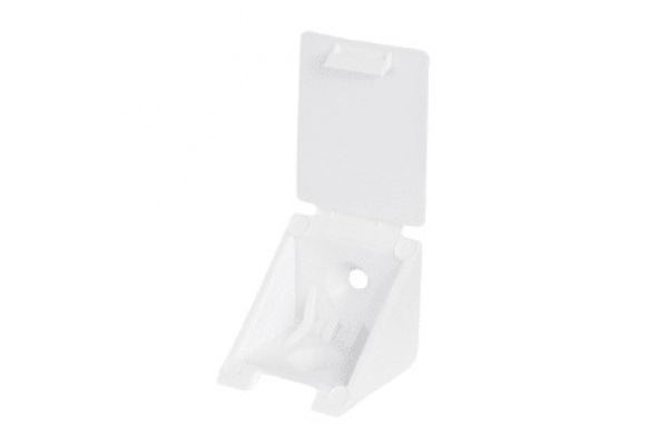 Монтажный уголок с крышкой MFK-TORG №1 белый МУК-1