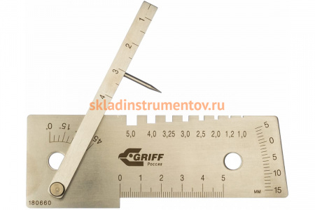 Шаблон сварщика универсальный УШС-3 GRIFF 030700