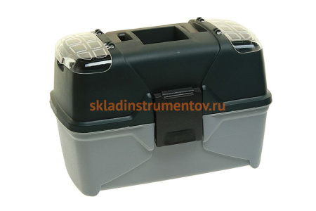 Универсальный ящик ЭВРИКА с контейнером, лотком и 2 органайзерами на крышке ER-10333