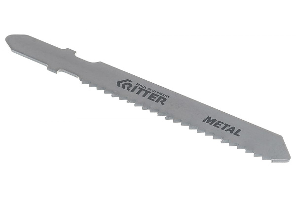 Пилки по стали Т118B (2 шт; 75х50 мм; шаг 2 мм; 12TPI; HSS) для лобзиков RITTER 3113-2