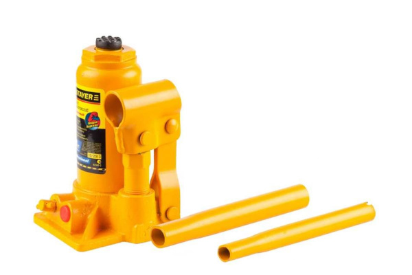 Бутылочный гидравлический домкрат Stayer PROFI 43160-10