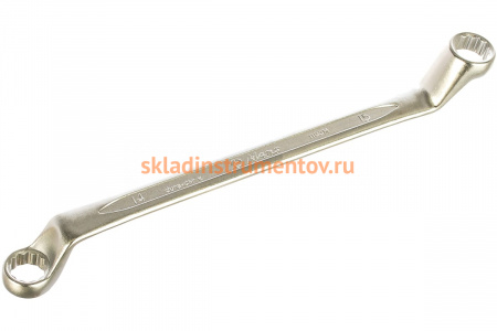 Накидной ключ 75град 14х15мм Hans 1103M14X15