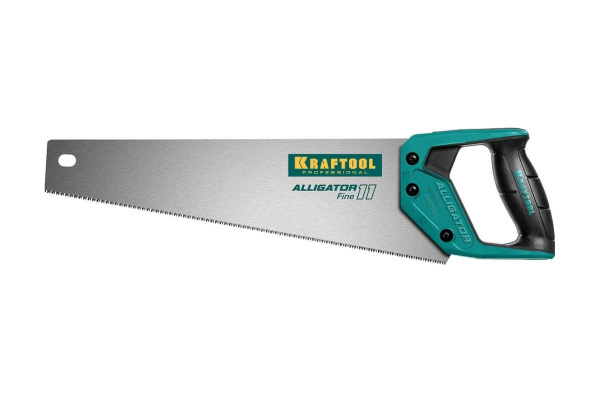 Ножовка для точного реза Kraftool "Alligator 11", 400 мм, 11 TPI 3D зуб, 15203-40