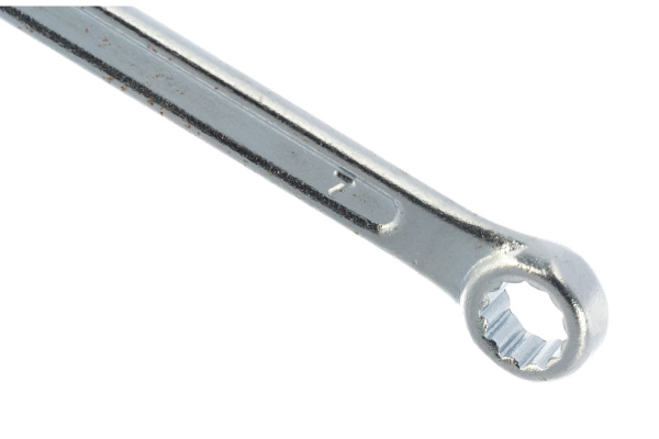 Ключ (гаечный, комбинированный, кованый) 7мм Biber 90632 тов-093062