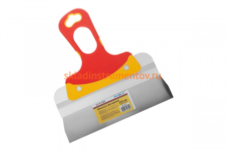 Фасадный шпатель, полотно из нержавеющей стали, 200 мм РемоКолор 12-9-520