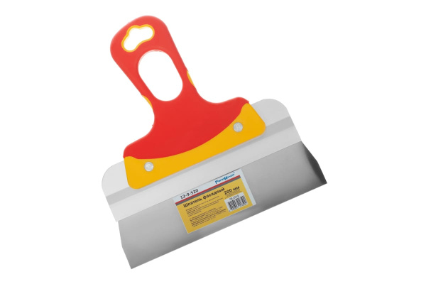 Фасадный шпатель, полотно из нержавеющей стали, 200 мм РемоКолор 12-9-520
