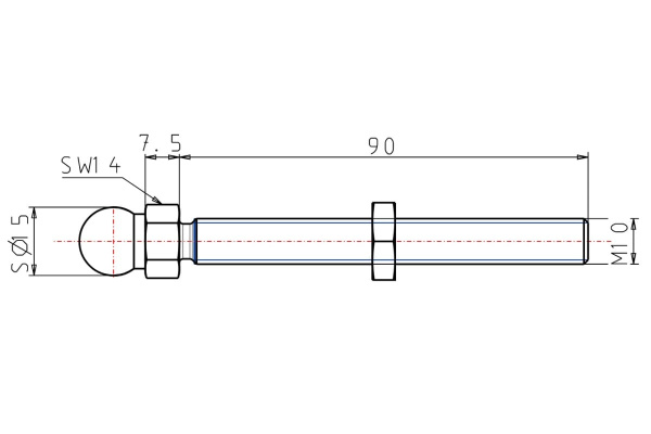 Шарнирная опора KIPP K0421.100901