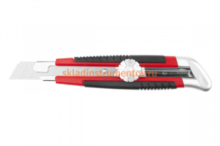 Нож с выдвижным сегментированным лезвием Uragan 09187