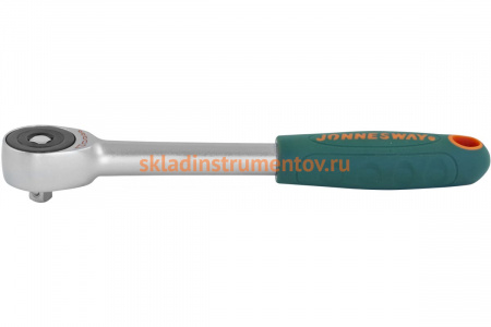 Трещотка Jonnesway ротационная, со сквозным приводом 3/8 DR, 60 зубца, 240 мм 46298