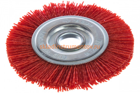 Щетка дисковая (125х22 мм; нейлоновая проволока с абразивным покрытием) ЗУБР 35160-125_z01