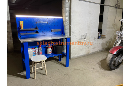 Стол для слесарных работ с экраном Верстакофф PROFFI-E v.2 116201