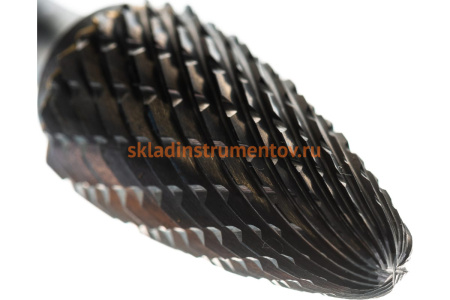 Твердосплавная борфреза тип F (14х25 мм; хв-к 6 мм) MESSER F1425M06